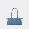 Túi Đeo vai Nữ hiệu ứng Denim Chrisbella đa sắc size L EHO005Z0