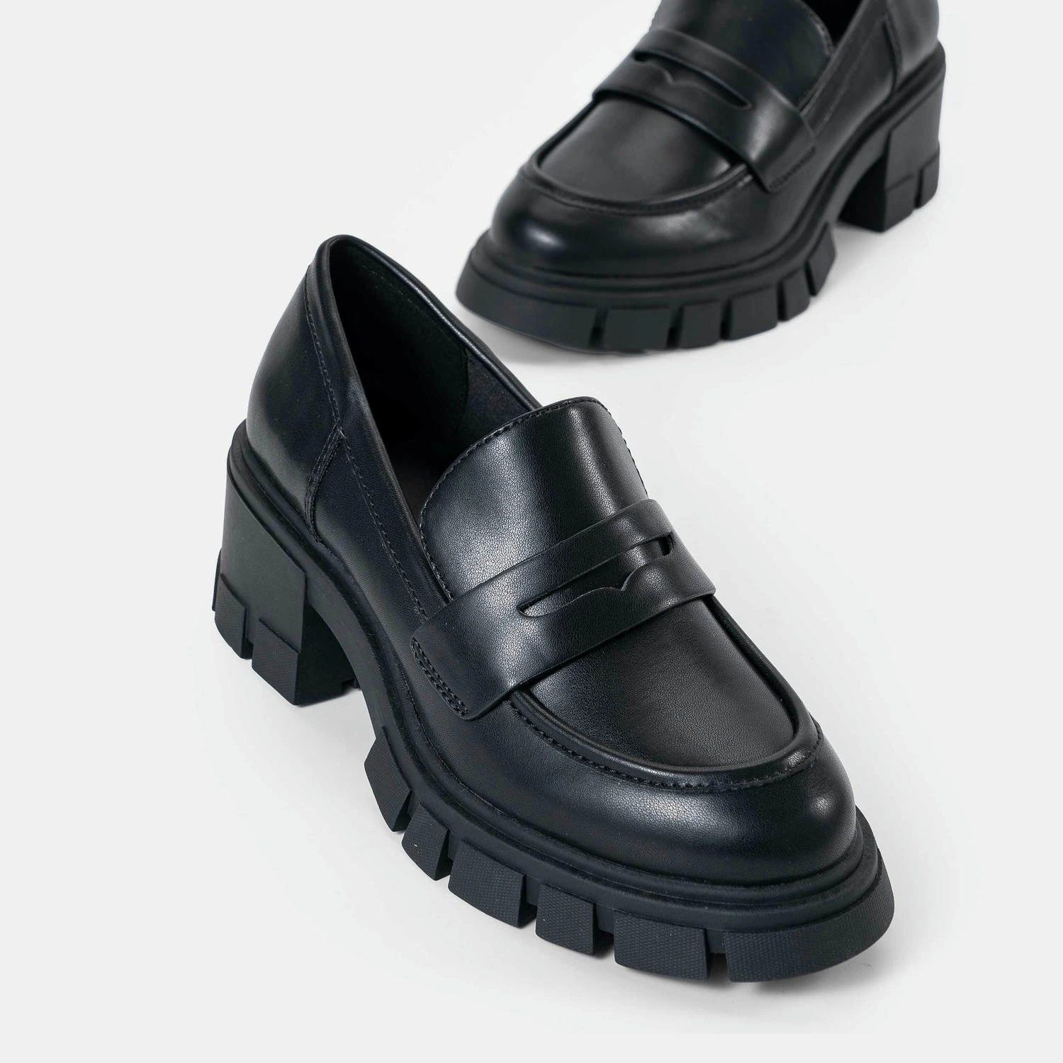  Giày Cao Gót Nữ Chrisbella Đen Cao 6cm EFL010Z0 