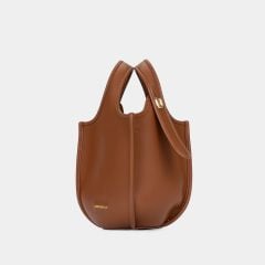  Túi xách tay Nữ Chrisbella màu nâu size M ETH006Z0 