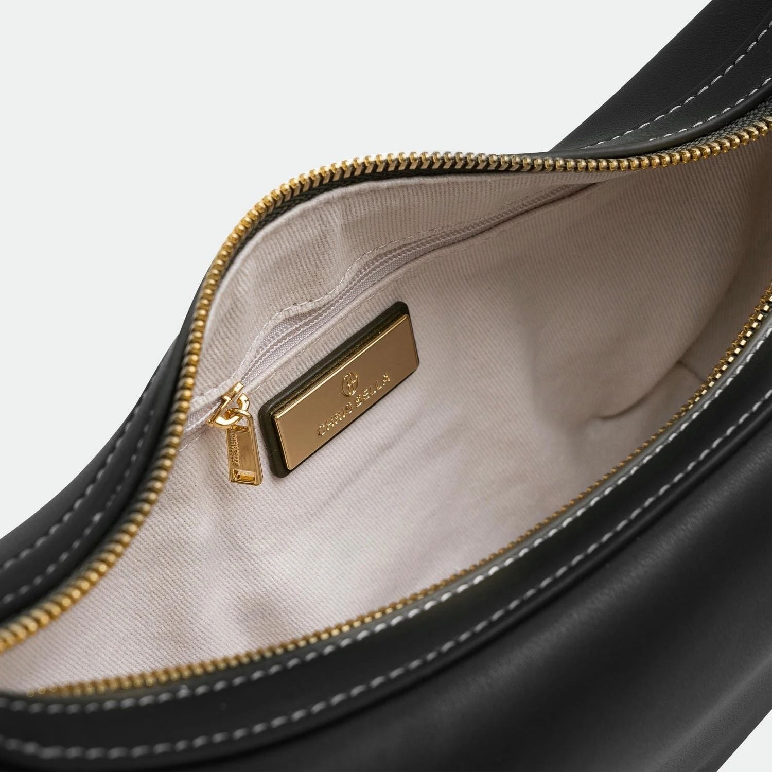  Túi Hobo Nữ Chrisbella Đen EHO018Z0 