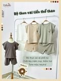  Bộ thun áo vai liền - quần shorts bé trai - 8935334000797 