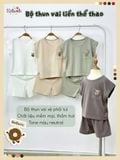  Bộ thun áo vai liền - quần shorts bé trai - 8935334000797 