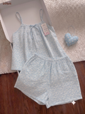  Bộ muslin 2 dây mảnh - quần shorts nữ Innies - 8935334001251 