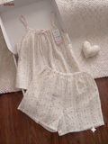  Bộ muslin 2 dây mảnh - quần shorts nữ Innies - 8935334001251 
