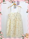  Đầm 2 dây cotton muslin, nút cài giữa, dáng xoè đáng yêu mặc nhà cho nữ Innies - IN-23DAMNU002 - 8935334000919 