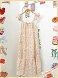  Đầm muslin 2 dây cánh tiên dáng xòe bồng bềnh cho nữ - 8935334001152 