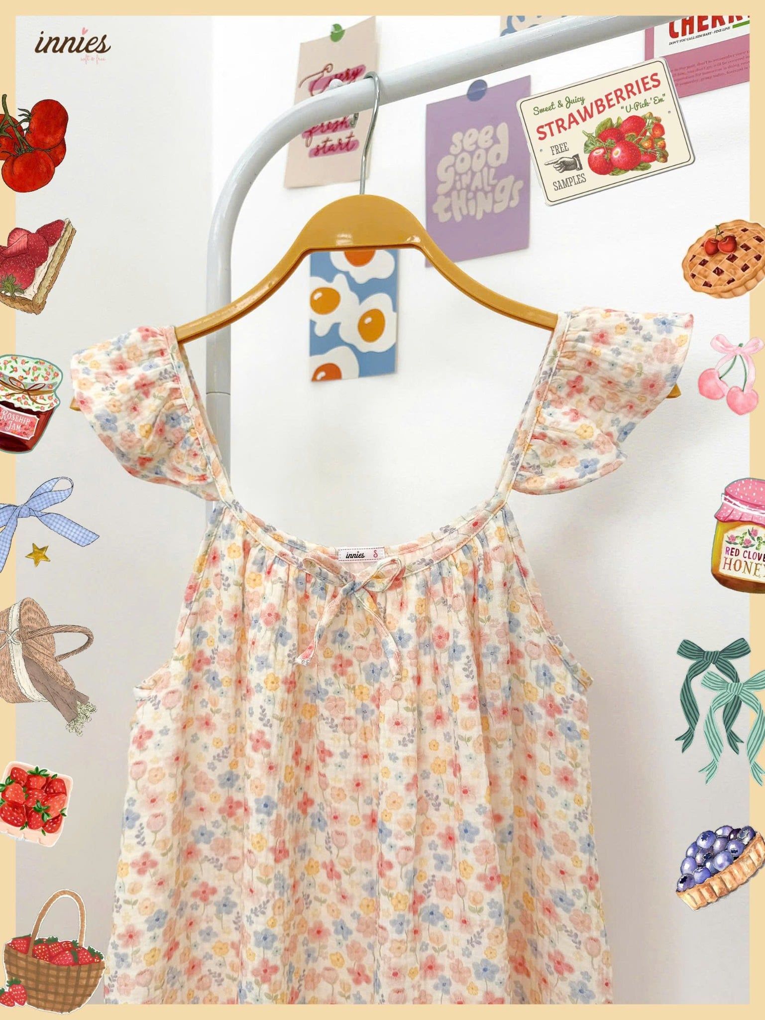  Đầm muslin 2 dây cánh tiên dáng xòe bồng bềnh cho nữ - 8935334001152 