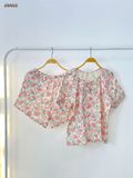  Bộ muslin tay lỡ - quần shorts nữ Innies - 8935334001145 