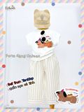 Bộ quần sọc baggy áo sát nách unisex ECOBAMBI - 8935334002180 