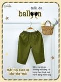  Quần dù mịn dáng balloon bé trai ECOBAMBI - 8935334002302 