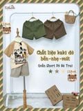  Quần dù mịn shorts bé trai ECOBAMBI - 8935334002319 