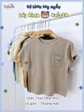  Bộ thun tay ngắn có túi bé trai - 8935334000520 