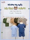  Bộ thun tay ngắn có túi bé trai - 8935334000520 