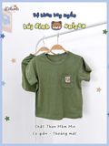 Bộ thun tay ngắn có túi bé trai - 8935334000520 