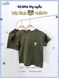  Bộ thun tay ngắn có túi bé trai - 8935334000520 