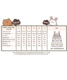  Đầm thô cotton 2 dây bản to bé gái ECOBAMBI - 8935334002357 