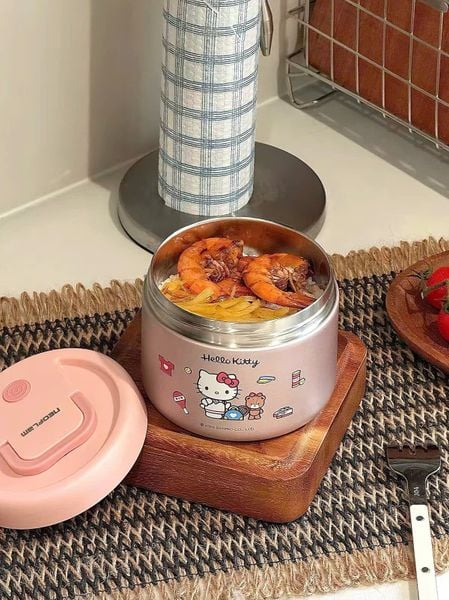  [ORDER] Hộp Cơm Giữ Nhiệt Hello Kitty-Neoflam 