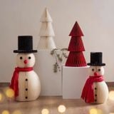  [ORDER] Set Cây Thông & Người Tuyết Giấy Xếp 3D 