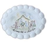  [ORDER] Đĩa Gốm Holy Night 
