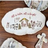  [ORDER] Đĩa Gốm Holy Night 