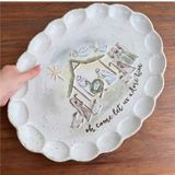  [ORDER] Đĩa Gốm Holy Night 
