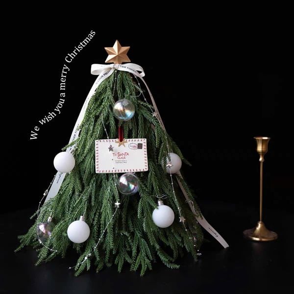  [ORDER] Cây Thông Noel Để Bàn DIY 