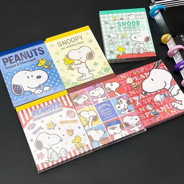  Giấy Note Memo Pad Snoopy 