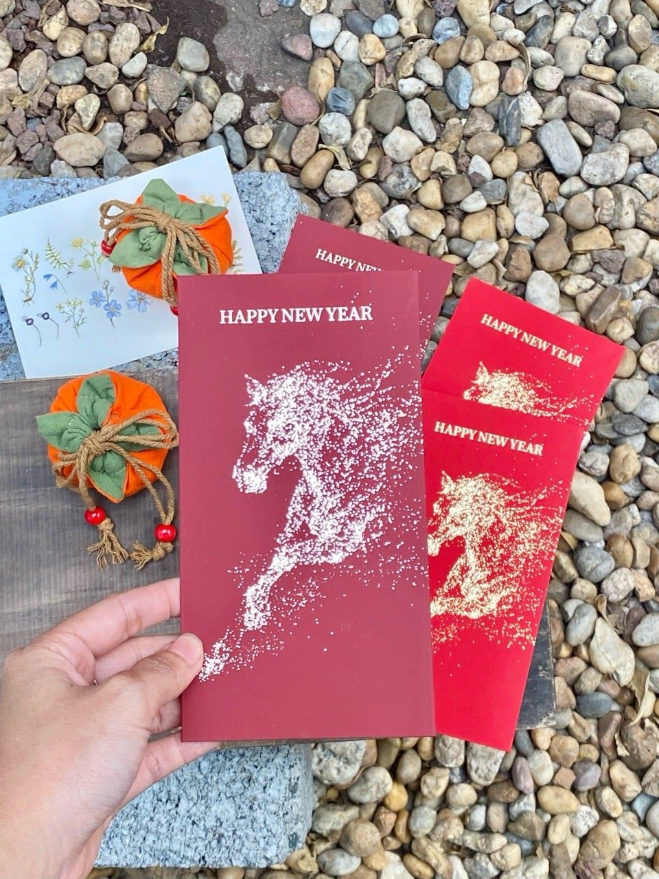  Phong Bao Lì Xì Thiên Mã Kim Sa 