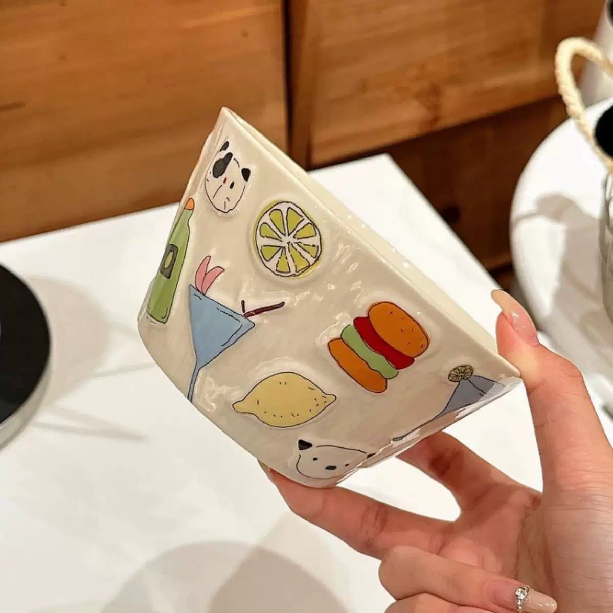  Bộ Đồ Ăn Dessert Doodle 