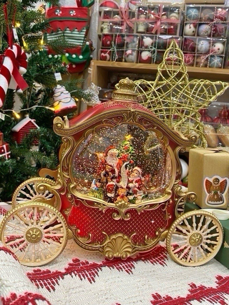  Hộp Nhạc Chuyến Xe Giáng Sinh Lấp Lánh 