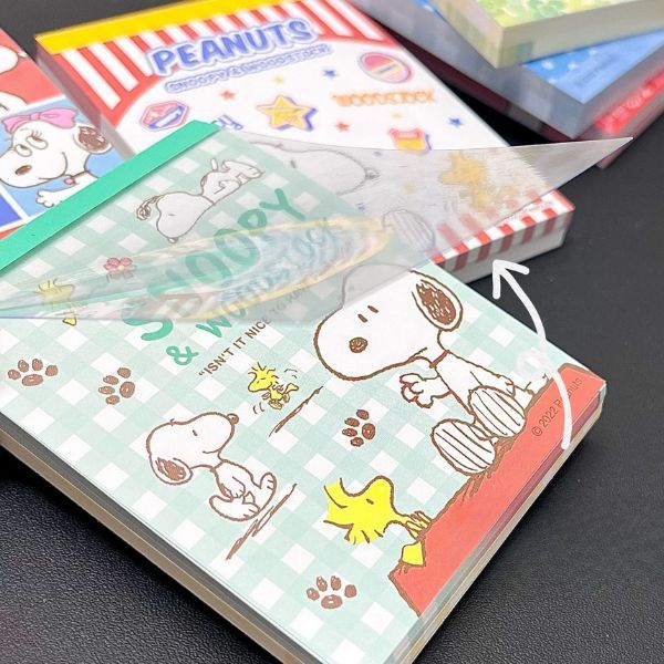  Giấy Note Memo Pad Snoopy 