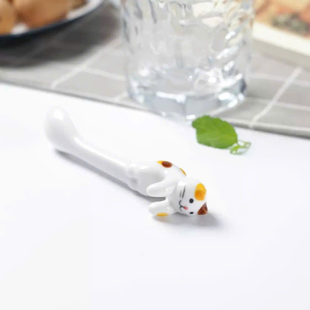  Thìa Gốm Mèo Nhỏ 