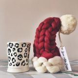  Mũ Len Giáng Sinh Trùm Chai Rượu 