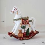  [ORDER] Tượng Ngựa Bập Bênh Noel Vintage 