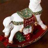  [ORDER] Tượng Ngựa Bập Bênh Noel Vintage 