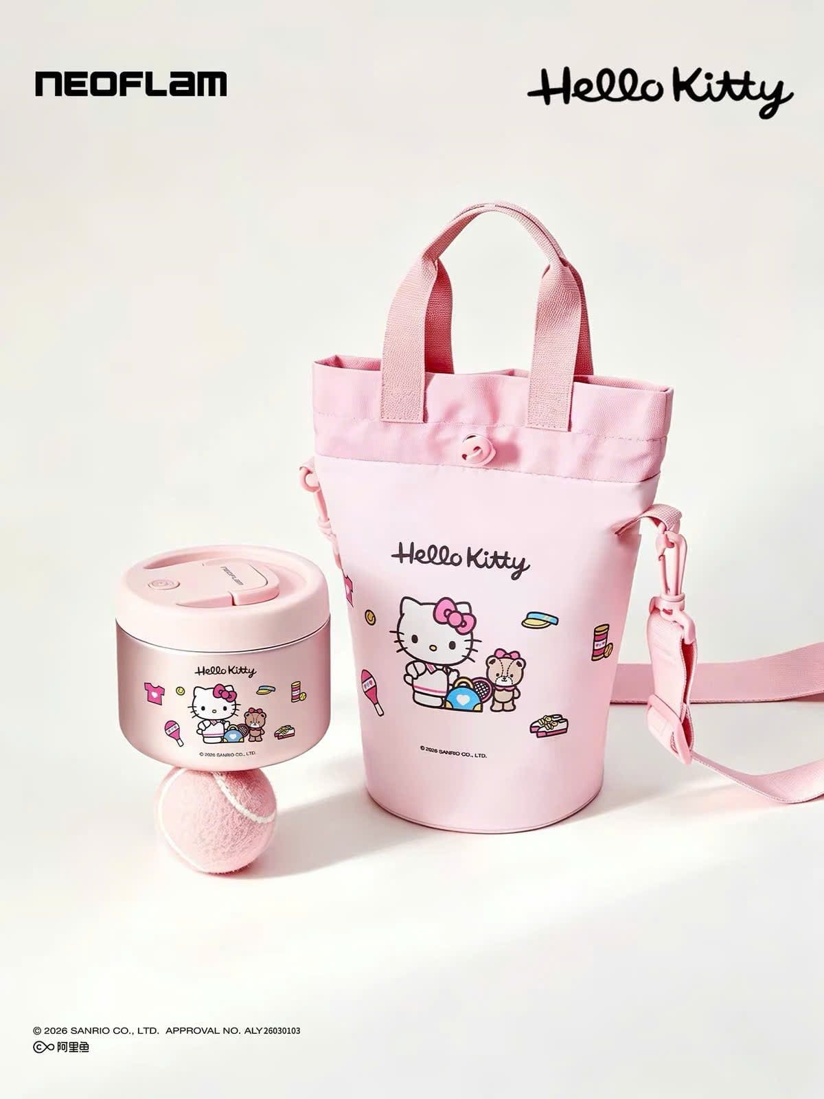  [ORDER] Hộp Cơm Giữ Nhiệt Hello Kitty-Neoflam 