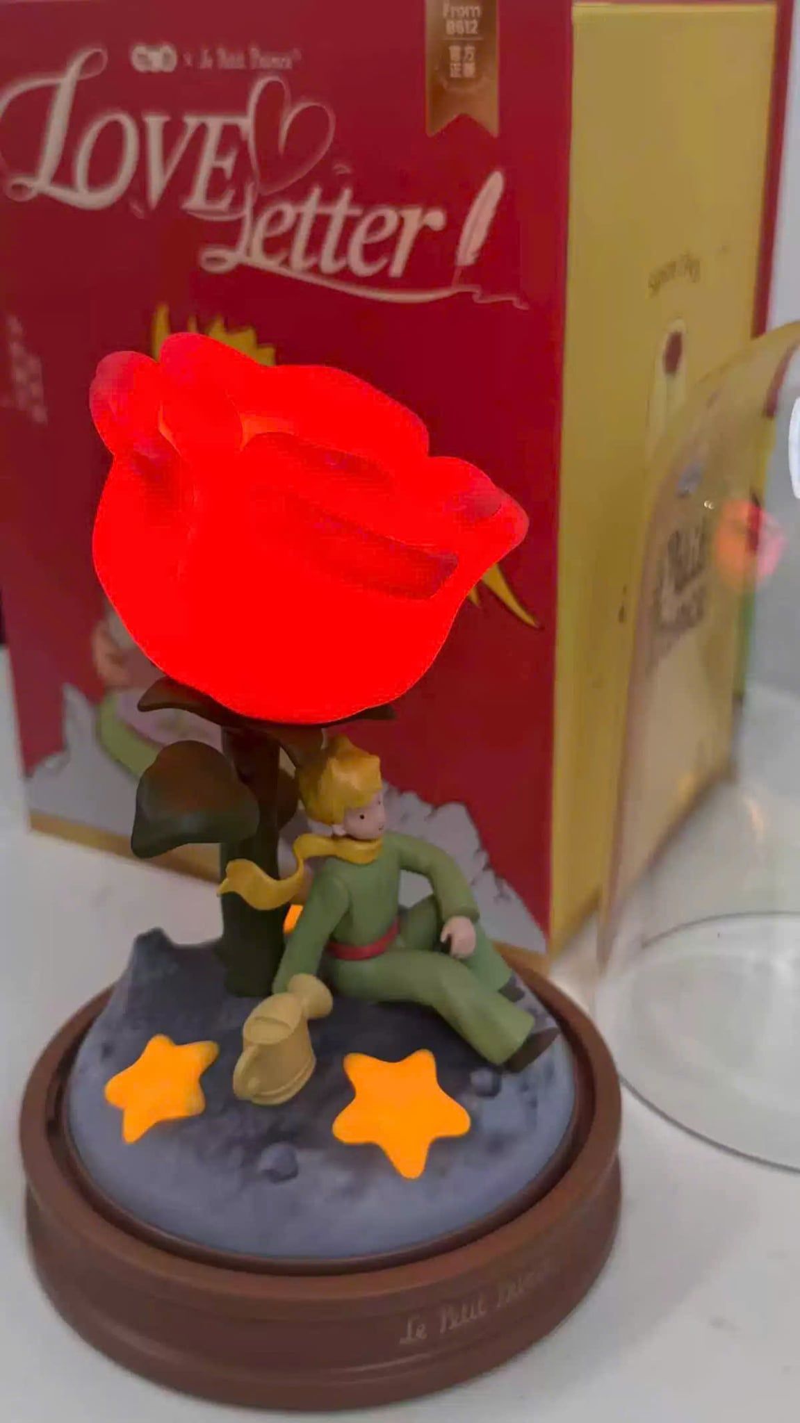  [ORDER] Đèn Hoa Hồng Hoàng Tử Bé Love Letter 