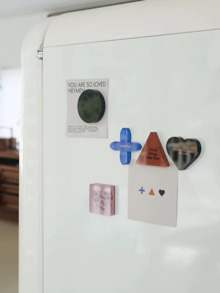  Nam Châm Dán Tủ Lạnh Acrylic 