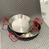  Chảo Inox Quai Đỏ 
