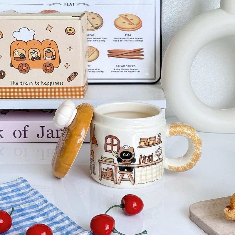  Cốc Bánh Mì Mèo Con 