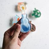  Dán Tủ Lạnh Bình Hoa Nhỏ 