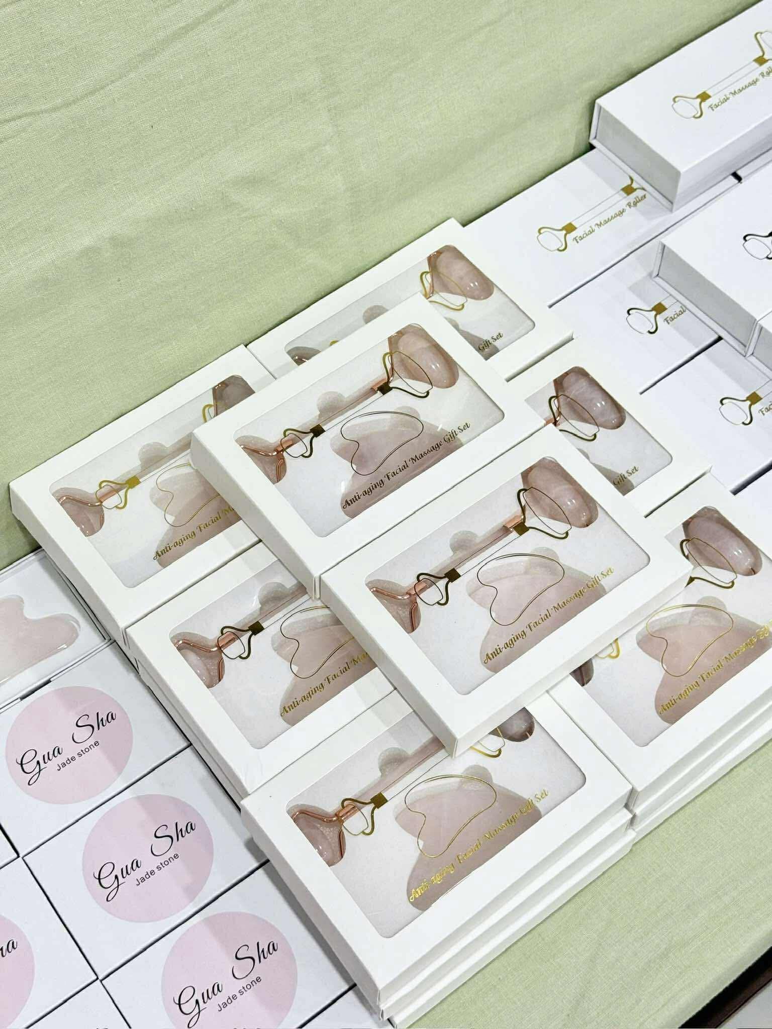  Gift Set Đá Matxa Thạch Anh Hồng 