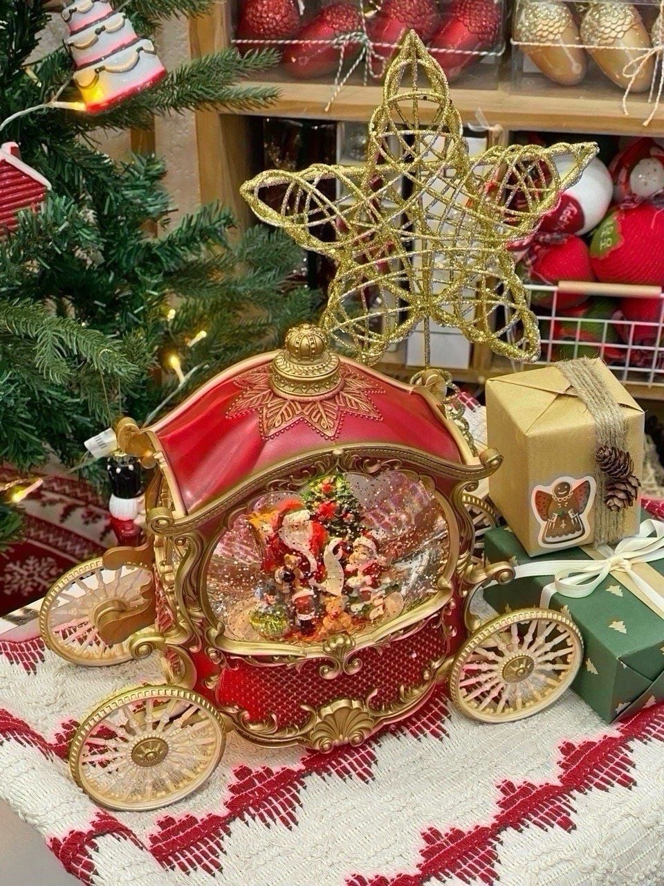  Hộp Nhạc Chuyến Xe Giáng Sinh Lấp Lánh 