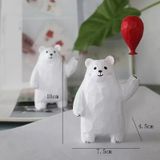  Tượng Khắc Gỗ Gấu Trắng 