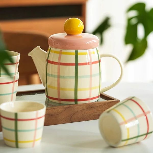  Bộ Ấm Kẻ Sọc 