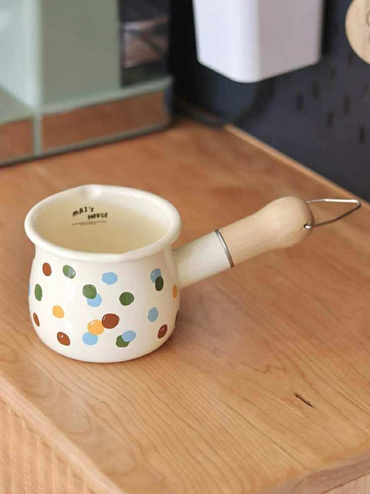  Nồi Sữa Men Sứ 