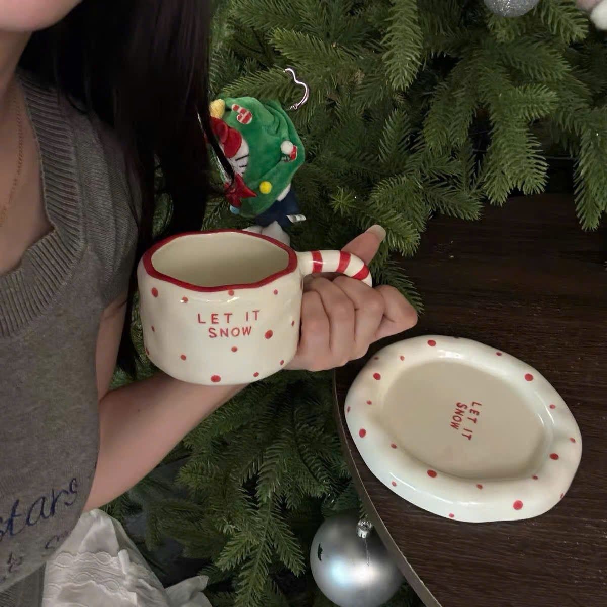  Cốc Giáng Sinh Let It Snow 
