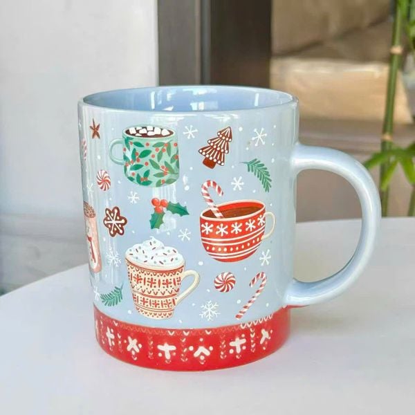  Cốc Hoạt Hình Phong Cảnh Giáng Sinh 