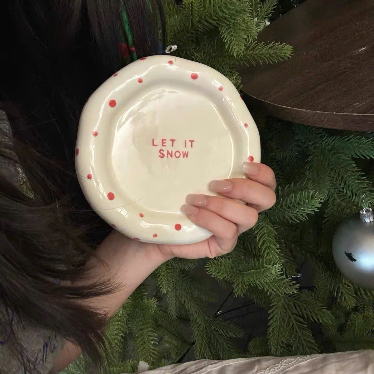  Cốc Giáng Sinh Let It Snow 