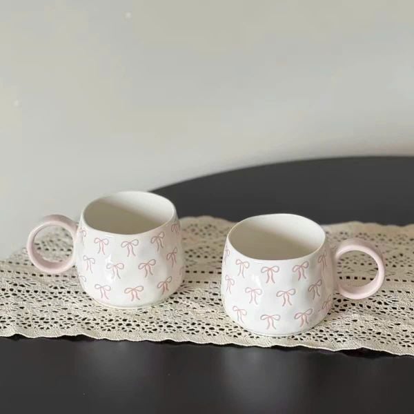  Cốc Sứ Nơ Hồng Đáng Yêu 